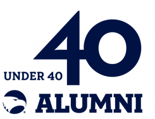 40 under 40 alumni logo