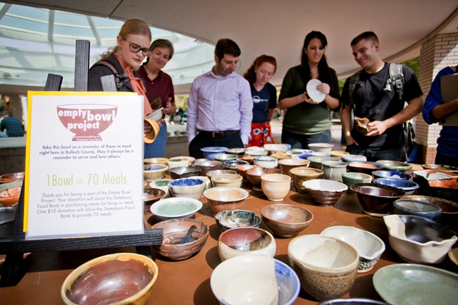 Georgia Southern University to Hold Empty Bowl Project Open Studios This Week