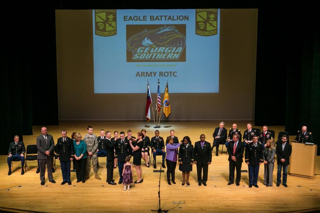 Eagle Battalion Hosts Fall Commissioning Ceremony