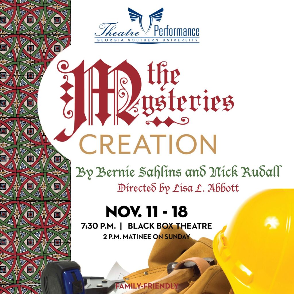 Georgia Southern Theatre & Performance goes medieval with “The Mysteries: Creation”