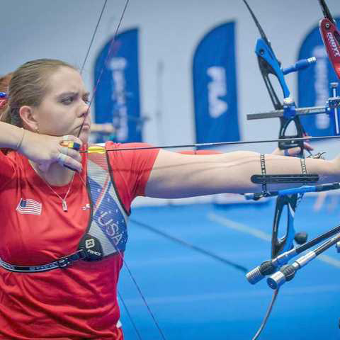 Georgia Southern archer’s Olympic dreams come into sharper focus in Ankara, Turkey