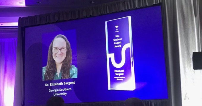 Georgia Southern University professor wins national Student Impact Award from Top Hat
