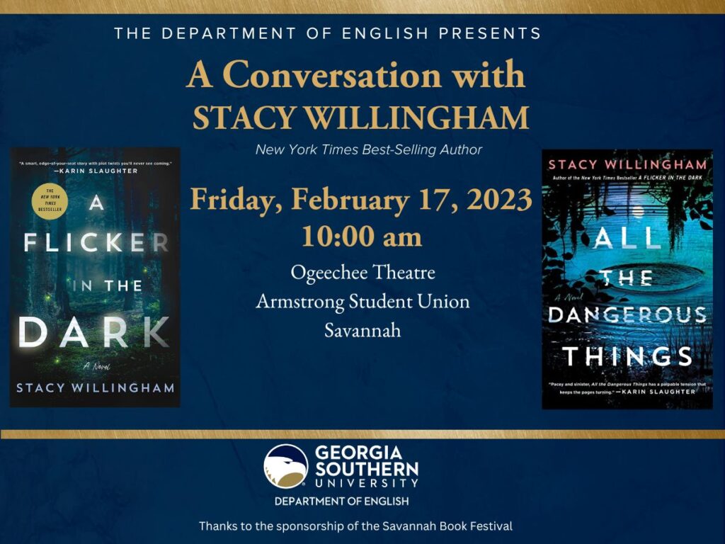 <strong>New York bestselling authors coming to Georgia Southern</strong>
