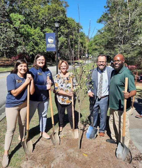 It’s a good day to plant a tree: Georgia Southern celebrates Arbor Day