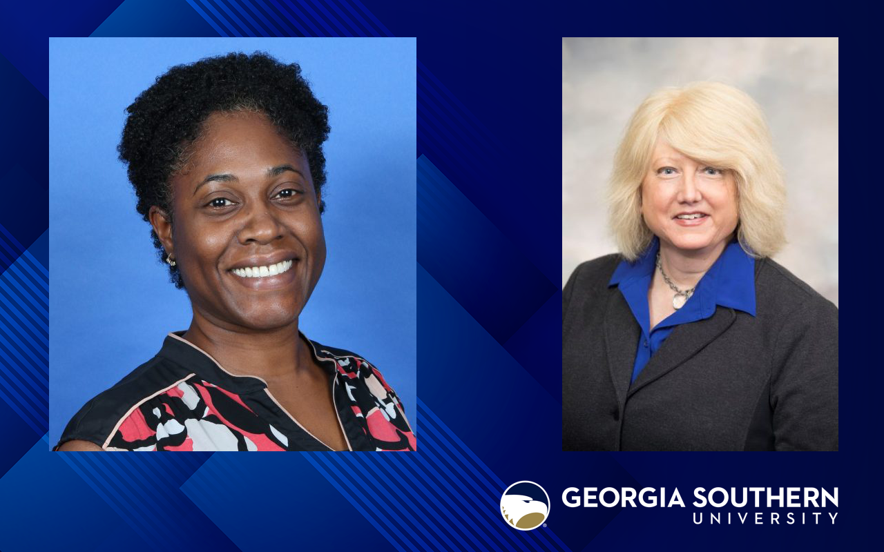 Karelle Aiken, Ph.D., (left) and Jannet Kocerha, Ph.D., (right) are using a $424,000 grant to pursue new cancer drug treatments. The goal is to overcome various barriers that impact the effectiveness of cancer therapeutics by exploiting a cancer cell’s dependency on unusually high levels of amino acids nutrients. 