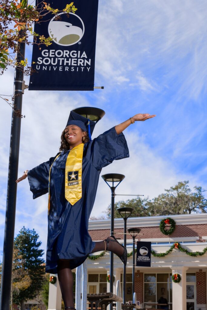 Balancing duty, motherhood and dreams: How an Eagle student found her path