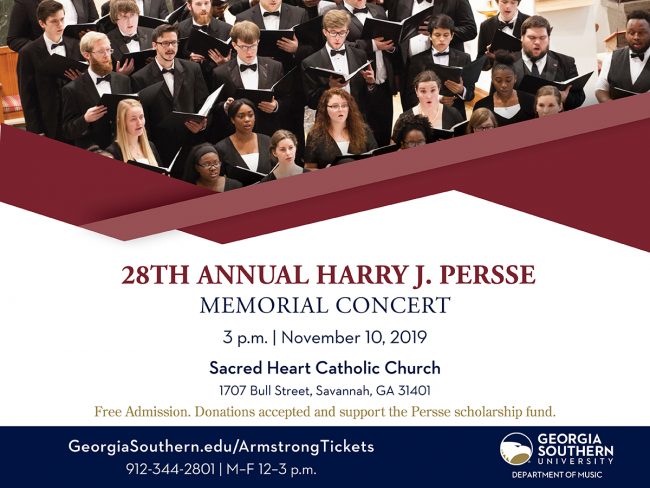 J. Harry Persse Memorial Concert
