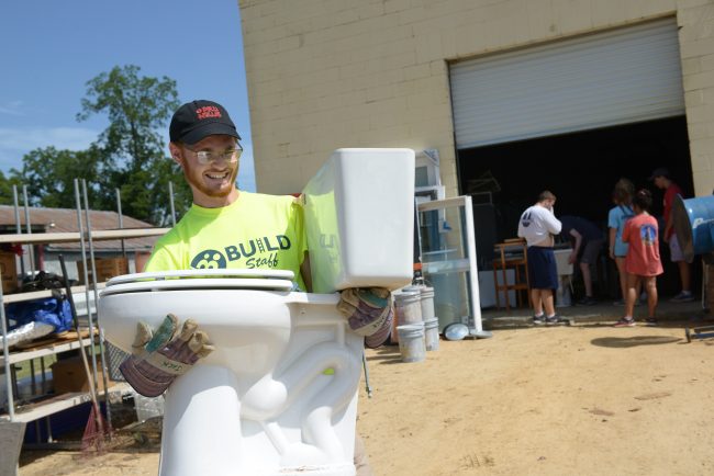 Georgia Southern students involved in the 2019 BUILD program completed 2,480 hours of community service in the Statesboro community.