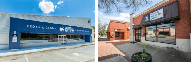 Business Innovation Groups Metter Georgia Grown Innovation Center and downtown Statesboro locations. 