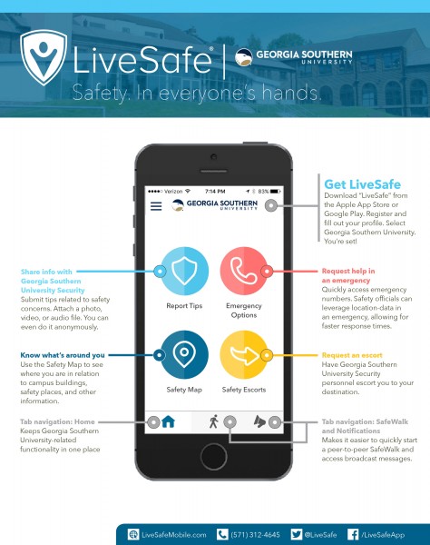 Georgia Southern-LiveSafe-Overview-Letter