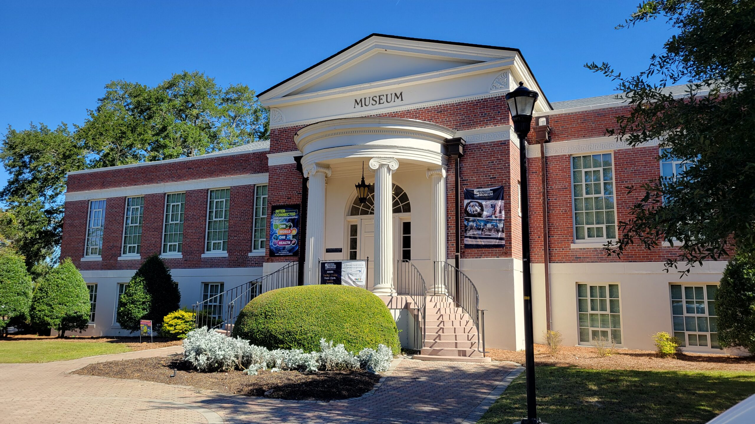 Exterior of Georgia Southern Museum