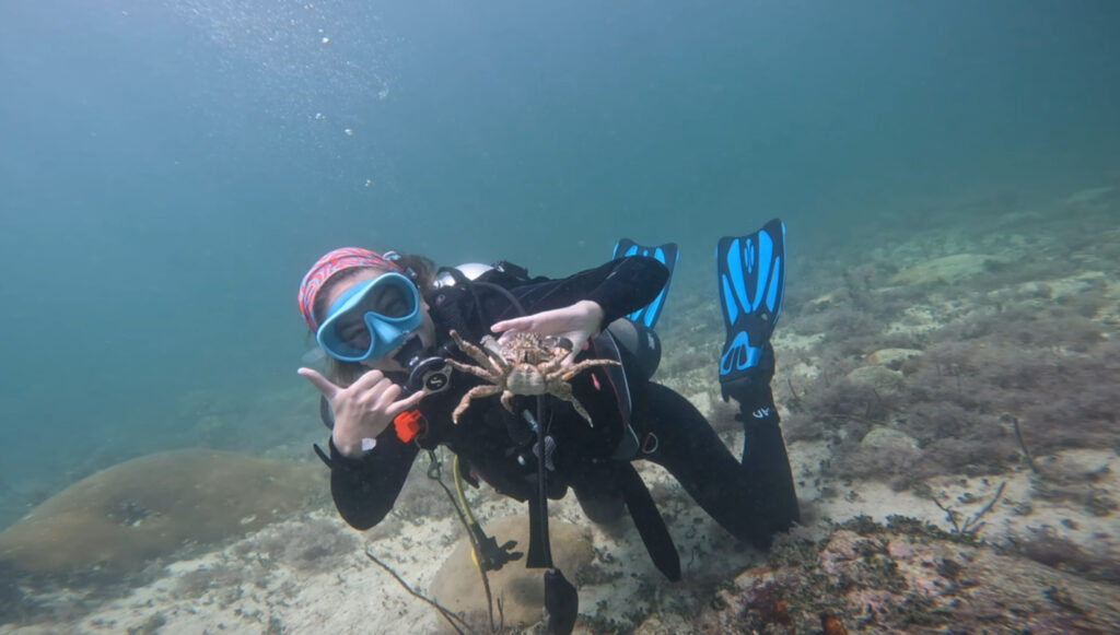 Pursuing a dream below the surface: Alejandra Daniel dives into biology