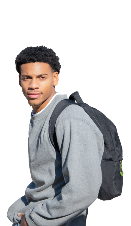 Cutout of East Georgia Student