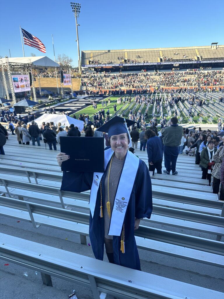 “If it scares you, you’re meant to try it:” Georgia Southern graduate earns degree after nearly 30 years of challenges, triumphs and self-discovery